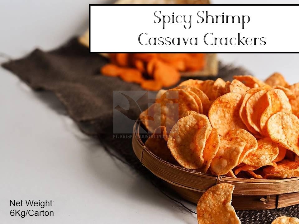 Spicy Shrimp Cassava Crackers